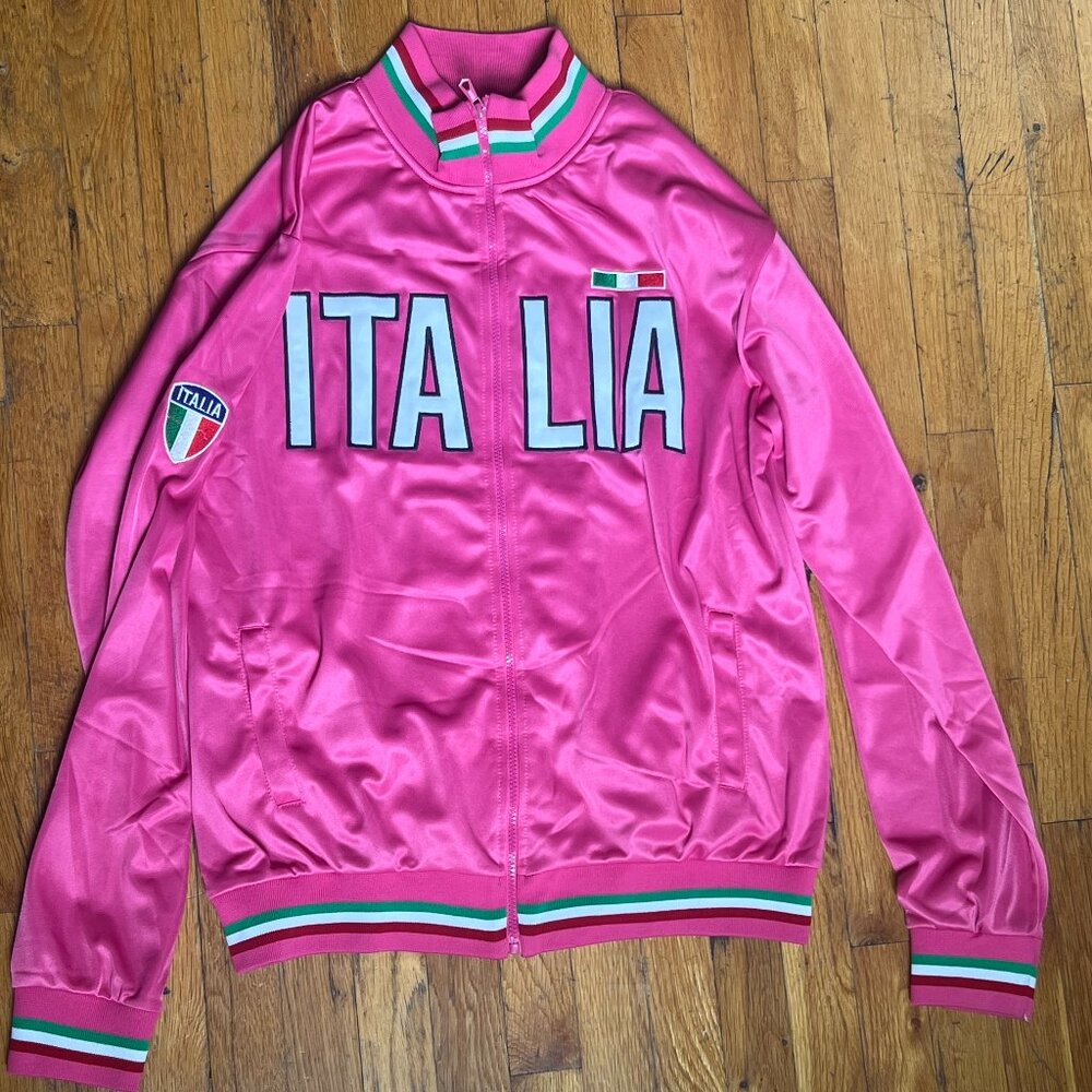 Pink Italia Jacket, Size XXL